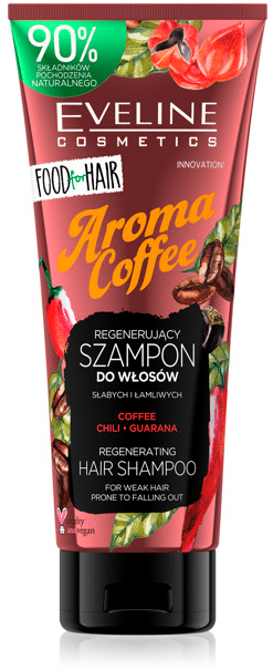 Aroma Coffee regenerating shampoo 250ml bottle 